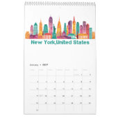 2026 REIZEN WERELDSTEDEN KALENDER (Jan 2027)
