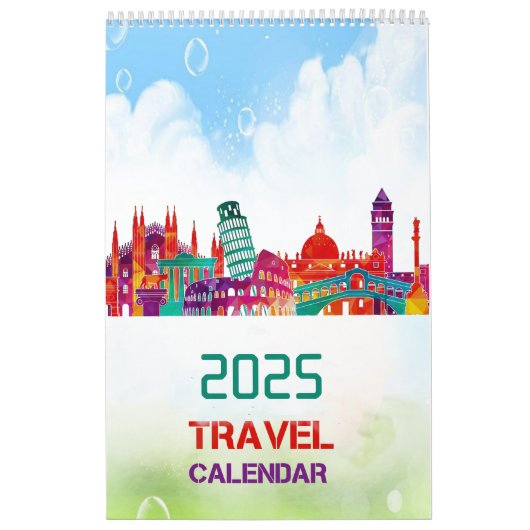 2026 REIZEN WERELDSTEDEN KALENDER (Hoes)