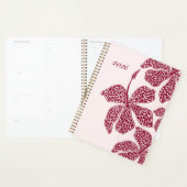 2026 Rode Hibiscus Bloemstuk  Planner (Display)