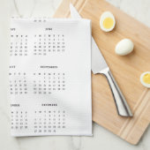 2026 Ronde Foto Agenda Theedoek (Quarter Fold)