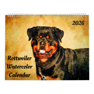 2026 Rottweiler-hond Rottie mama eigenaar liefhebb Kalender