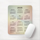 2026 San Telmo Rainbow-kalender door Janz Muismat (Met muis)