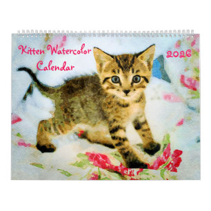 2026 Schattige Kittens Babykat Liefhebbers Geschen Kalender