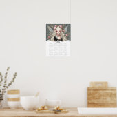 2026 Schattigee Fairy Fantasy Art Volledige jaarka Poster (Keuken)