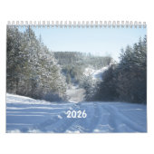 2026 Schitterend Natuur Landschap Kalender (Hoes)