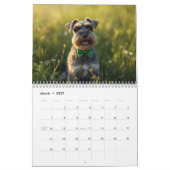 2026 Schnauzer 12-Month Wall Calendar Kalender (Mar 2027)
