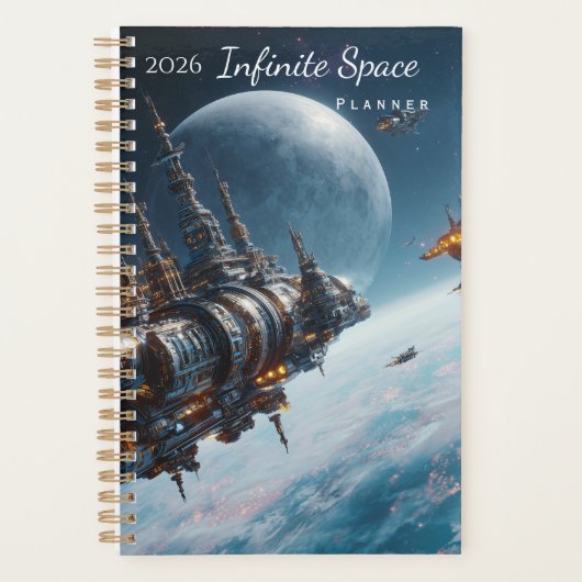 2026 Sci-Fi ontwerp planner (Voorkant)
