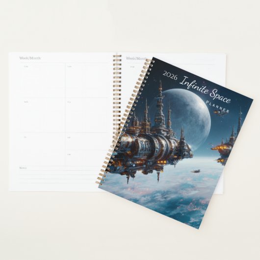 2026 Science Fiction Ruimteplanner Planner (Display)