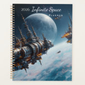 2026 Science Fiction Ruimteplanner Planner (Voorkant)