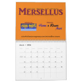 2026 Sciorbis 12 maanden Warped Moon Kalender (Mar 2026)