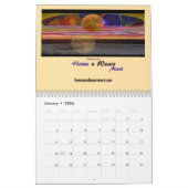 2026 Sciorbis 12 maanden Warped Moon Kalender (Jan 2026)