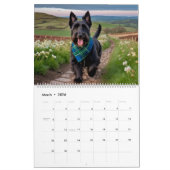 2026 SCOTTISH TERRIER CALENDAR KALENDER (Mar 2026)