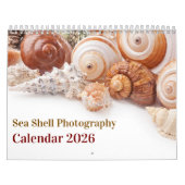 2026 Sea Shell | Coastal Shell Photography Kalender (Hoes)
