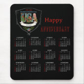 2026 Semiquincentennial Botanical Calendar  Muismat (Voorkant)