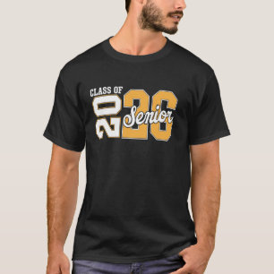 2026 Senior 26 Klasse van 2026 Afstuderen Jaar Laa T-shirt