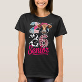 2026 Senior Cow Lovers Graduation Funny Cl Shirt F (Voorkant)