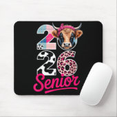 2026 Senior Cow Lovers Graduation Funny Cl Shirt F Muismat (Met muis)