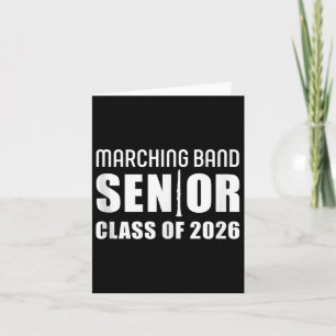 2026 Senior klarinetspeler CL van 2026 Marching BA Kaart