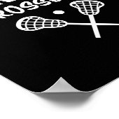 2026 Senior Lacrosse Dad Lacrosse Team Parent  Poster (Hoek)