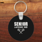 2026 Senior Lacrosse Dad Lacrosse Team Parent  Sleutelhanger (Voorkant)