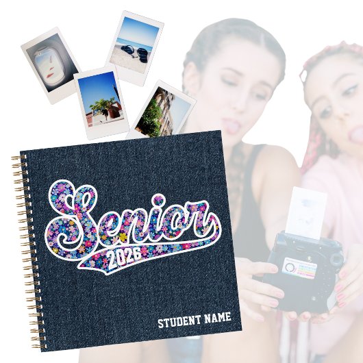2026 Senior Year Scrapbook and Autograph Book Notitieboek