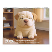 2026 Shar Pei Puppy by WangWang Kalender (Hoes)