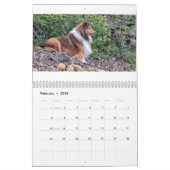 2026 Sheltie Calendar Kalender (Feb 2026)