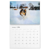 2026 Shetland Sheepdog Sheltie Mama Owner Kalender (Jan 2026)