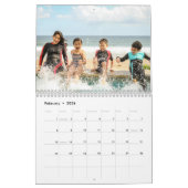 2026 Simple Create Your Own Custom Family Photo  Kalender (Feb 2026)