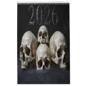 2026 Skull Art Calendar Kalender (Hoes)