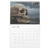 2026 Skull Art Calendar Kalender (Mar 2026)