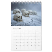 2026 Skull Art Calendar Kalender (Jan 2027)