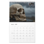 2026 Skull Art Calendar Kalender (Mar 2027)
