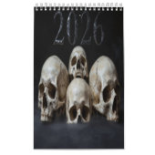 2026 Skull Art Calendar Kalender (Hoes)
