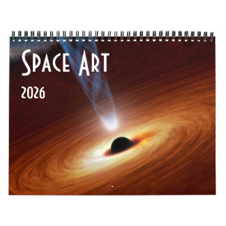 2026 Space Art Astronomy Universe Kalender