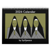 2026 Spillpeace Kalender (Hoes)