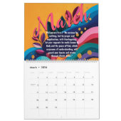 2026 Spirit Bible Verse Faith Wall Calendar Kalender (Mar 2026)