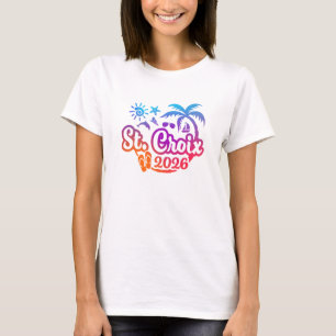 2026 St. Croix Vakantie of Reis T-shirt