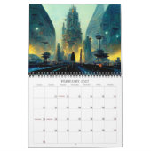 2026 Steden van de Toekomst 3 Science Fiction Kalender (Feb 2027)