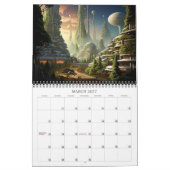 2026 Steden van de Toekomst 4 Science Fiction Kalender (Mar 2027)