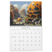 2026 Steden van de Toekomst 5 Science Fiction Kalender (Mar 2026)