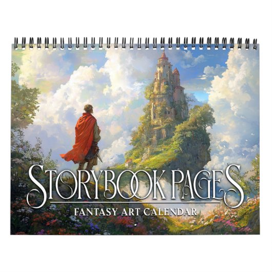 2026 Storybook Pages Fantasy Art Kalender (Hoes)