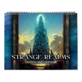 2026 Strange Realms 2 Fantasy Art Kalender (Hoes)