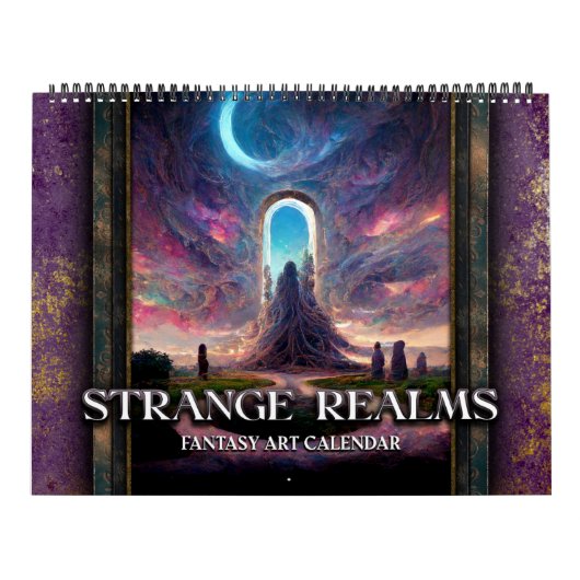 2026 Strange Realms 3 Fantasy Sci-Fi Kalender (Hoes)