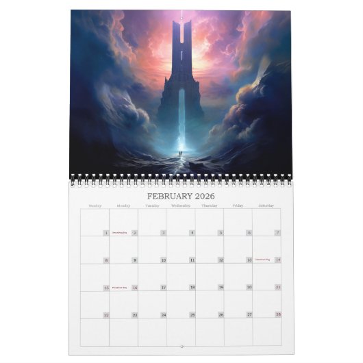 2026 Strange Realms 4 Fantasy Art Kalender (Feb 2026)