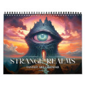 2026 Strange Realms 5 Fantasy Art Kalender (Hoes)