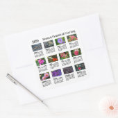2026 SU Calendar Flower Custom-Cut Vinyl Sticker (Envelop)