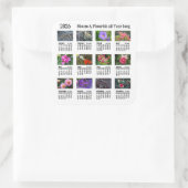 2026 SU Calendar Flower Custom-Cut Vinyl Sticker (Tas)