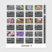 2026 SU Calendar Flower Custom-Cut Vinyl Sticker (Vel)