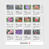 2026 SU Kalenderbloem Custom-Cut Vinyl Sticker (Vel)